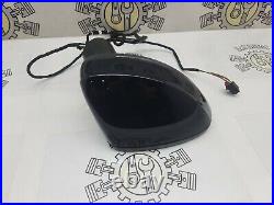 2018 Audi A1 Sport 8x Right Driver Side Wing Mirror Paint Code Ly9b Black