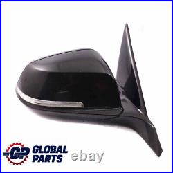 BMW 1 Series F20 Right Heated Wing Mirror O/S High Gloss Black Sapphire 475