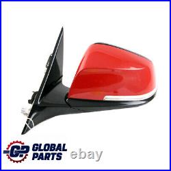 BMW 3 F30 F31 LCI High Gloss Heated Left Wing Mirror N/S Melbourne Red A75