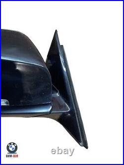 BMW 3 Series F30 F31 M Sport O/S Right Driver Side Wing Mirror Black 668 6 Pin