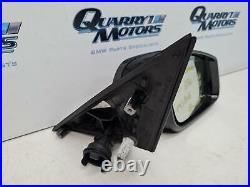 BMW Driver O/S M Sport Right Chromatic 3 Pin Powerfold Wing Mirror 5 Series F1X