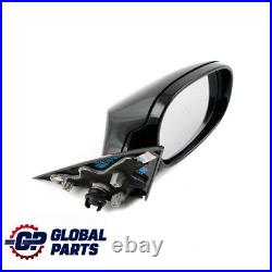 BMW E81 E82 E88 M Sport Heated Right Wing Mirror O/S Black Sapphire Metallic 475
