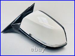 BMW F30 F31 2012-2019 M Sport Passenger Side Left Wing Mirror (6 PIN) White #031