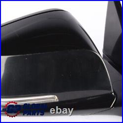 BMW F30 F31 High Gloss Heated Right Wing Mirror O/S Black Sapphire Metallic 475
