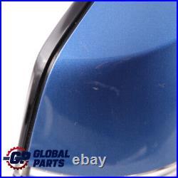 BMW F30 F31 High Gloss Heated Right Wing Mirror O/S Estorilblau Estoril Blue