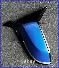 Bmw 1 2 F21 F22 F23 Left Passenger Side Door Wing Mirror 6 Pin M-sport Blue B45
