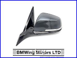 Bmw 1 2 F21 F22 F23 Left Passenger Side Door Wing Mirror 6 Pin / M-sport / Grey