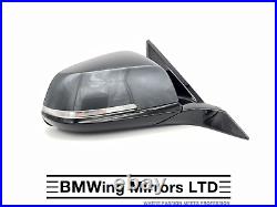 Bmw 1 2 F21 F22 F23 Right Driver Side Door Wing Mirror 6 Pin M-sport Minera Grey