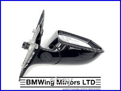 Bmw 1 2 F21 F22 F23 Right Driver Side Door Wing Mirror 6 Pin M-sport Minera Grey