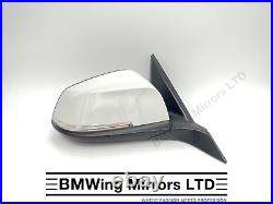 Bmw 1 2 F21 F22 F23 Right Driver Side Door Wing Mirror 6 Pin Se Sport Alp White