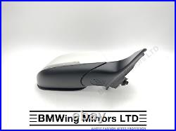 Bmw 1 2 F21 F22 F23 Right Driver Side Door Wing Mirror 6 Pin Se Sport Alp White
