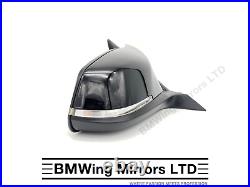 Bmw 1 2 F21 F22 F23 Right Driver Side Door Wing Mirror 6 Pin / Se Sport / Black