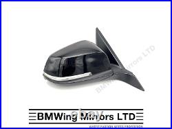Bmw 1 2 F21 F22 F23 Right Driver Side Door Wing Mirror 6 Pin Se Sport Black 668