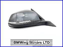 Bmw 1 2 F21 F22 F23 Right Driver Side Door Wing Mirror 6 Pin / Se Sport Grey B39