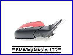 Bmw 1 2 F21 F22 F23 Right Driver Side Door Wing Mirror 6 Pin / Se Sport Red A61