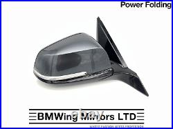 Bmw 1 & 2 F21 F22 M-sport Right Driver Wing Mirror / 5 Pin Power Folding / Grey