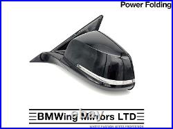 Bmw 1 F20 5 Door Left Passenger Side Wing Mirror / 5 Pin Power Folding / M-sport