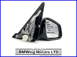 Bmw 1 F20 5 Door O/s Right Driver Side Door Wing Mirror 6 Pin / M-sport Grey B39
