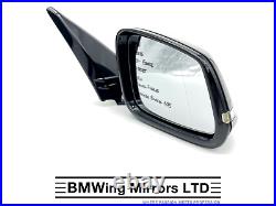 Bmw 1 F20 5 Door Right Driver Side Door Wing Mirror 6 Pin / M-sport / Black 475