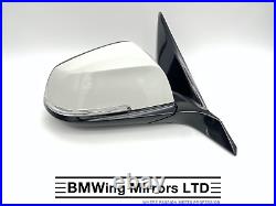 Bmw 1 F20 5 Door Right Driver Side Door Wing Mirror 6 Pin / M-sport / White A300