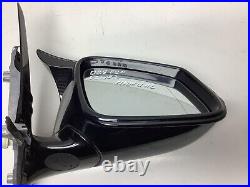 Bmw 1 Series F20 5 Door Wing mirror Driver o/s 6 Pin M Sport Gloss Carbon