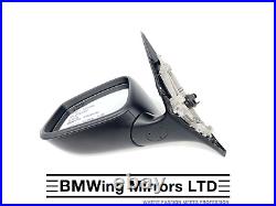Bmw 1 Series F20 Se Sport Left Passenger Side Wing Mirror Genuine 6 Pin Black