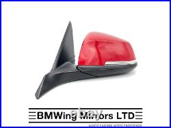 Bmw 1 Series F20 Se Sport Left Passenger Side Wing Mirror Genuine 6 Pin Red A61