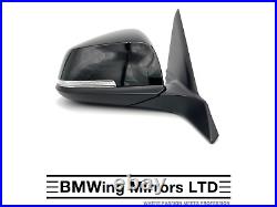 Bmw 1 Series F20 Se Sport O/s Right Driver Side Wing Mirror Genuine 6 Pin Black