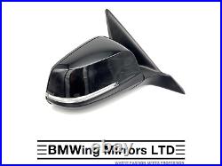 Bmw 1 Series F20 Se Sport O/s Right Driver Side Wing Mirror Genuine 6 Pin Black