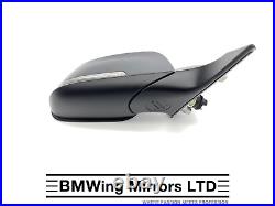 Bmw 1 Series F20 Se Sport O/s Right Driver Side Wing Mirror Genuine 6 Pin Grey