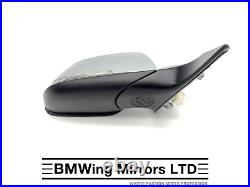 Bmw 1 Series F20 Se Sport O/s Right Driver Side Wing Mirror Genuine 6 Pin Silver