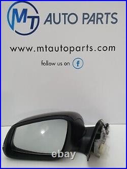 Bmw 1 Series F20 Wing Mirror 6 Pin M-sport Passenger Side Black 668
