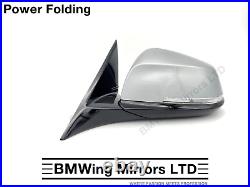 Bmw 3 F30 F31 N/s Left Passenger Side Wing Mirror 5 Pin Power Folding / M-sport