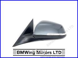 Bmw 3 F30 F31 N/s Left Passenger Side Wing Mirror 6 Pin / Grey / Se Sport Luxury