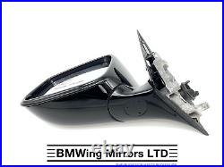 Bmw 3 F30 F31 N/s Left Passenger Side Wing Mirror / 6 Pin / M-sport / Blue B45