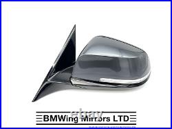 Bmw 3 F30 F31 N/s Left Passenger Side Wing Mirror / 6 Pin / M-sport / Grey B39