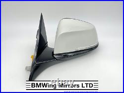 Bmw 3 F30 F31 N/s Left Passenger Side Wing Mirror / 6 Pin / M-sport / White A300