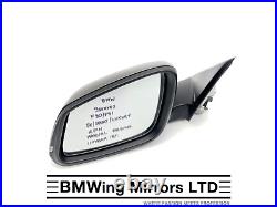 Bmw 3 F30 F31 N/s Left Passenger Side Wing Mirror 6 Pin Se Sport Luxury Havanna