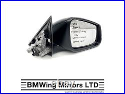 Bmw 3 F30 F31 O/s Right Driver Side Wing Mirror 6 Pin / Blue / Se Sport Luxury