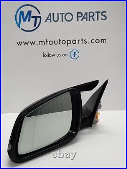 Bmw 3 Series F30 F31 Wing Mirror 5 Pin M-sport Driver Side Gloss Black