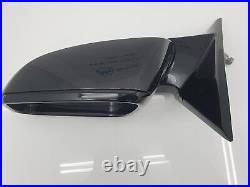 Bmw 3 Series F30 F31 Wing Mirror 5 Pin M-sport Passenger Side Black 475