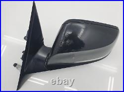 Bmw 3 Series F30 F31 Wing Mirror 5 Pin M-sport Passenger Side Black 475 Damaged