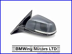 Bmw 4 F32 F33 F36 Left Passenger Side Wing Mirror / 6 Pin / M-sport + Grey B39