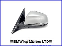 Bmw 4 F32 F33 F36 Left Passenger Side Wing Mirror / 6 Pin / M-sport + Silver A83