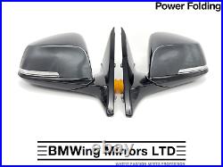 Bmw 4 F32 F33 F36 M-sport / R + L Set Of 2 Wing Mirrors / 5 Pin / Power Folding