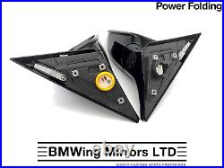 Bmw 4 F32 F33 F36 M-sport / R + L Set Of 2 Wing Mirrors / 5 Pin / Power Folding