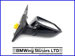 Bmw 4 F32 F33 F36 Right Driver Side Wing Mirror / 5 Pin / M-sport + White A300