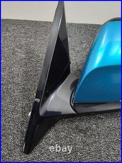Bmw 4 F36 LCI Left Passenger Side Wing Mirror M Sport Not Power Folding Blue