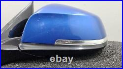 Bmw 4 Series F32 F33 F36 Wing Mirror 5 Pin M-sport Left Passenger Side Blue B45