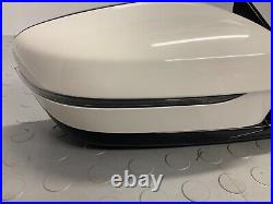 Bmw 5 Series G30 G31 M Sport Wing Mirror Driver Side In White